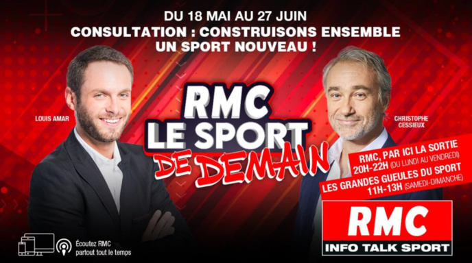 RMC lance une consultation sur le sport en France RMC lance une consultation sur le sport en France