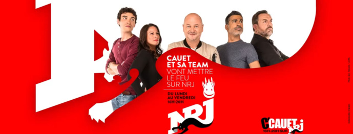NRJ : Cauet signe pour 3 nouvelles saisons NRJ : Cauet signe pour 3 nouvelles saisons