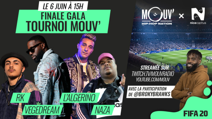 Mouv' prépare la finale de son tournoi eSport Mouv' prépare la finale de son tournoi eSport