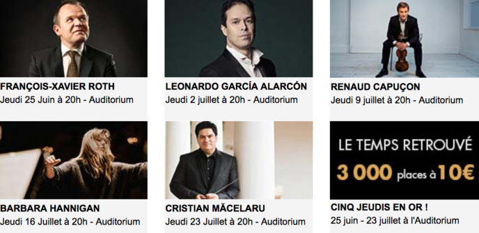 Radio France : réouverture de l'Auditorium, ce 25 juin Radio France : réouverture de l'Auditorium, ce 25 juin