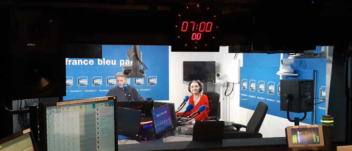 La matinale de France Bleu Paris © Christophe Abramowitz La matinale de France Bleu Paris © Christophe Abramowitz