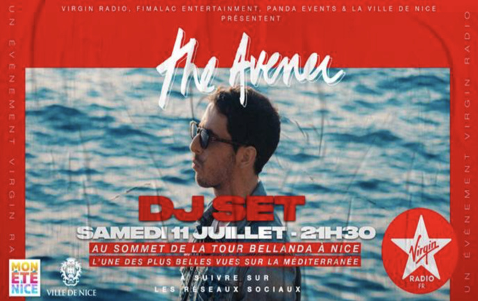 Virgin Radio au sommet de la Tour Bellanda à Nice