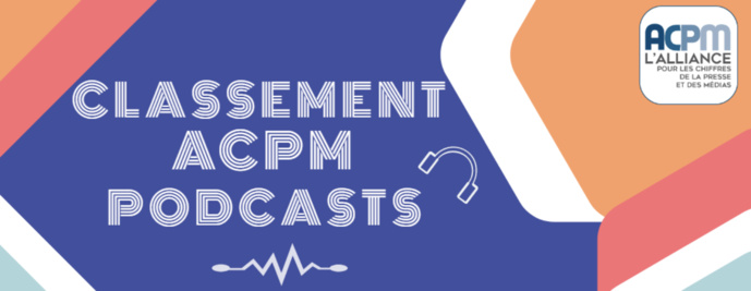 ACPM : un classement des podcasts les plus écoutés ACPM : un classement des podcasts les plus écoutés