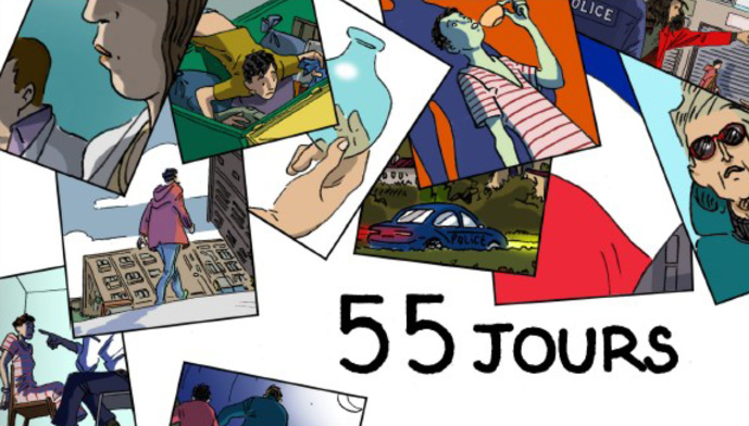 "55 jours" : le premier roman‐feuilleton de franceinfo et Casterman