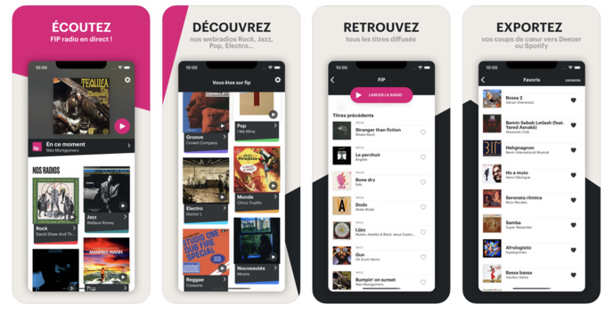 FIP : une nouvelle application FIP : une nouvelle application