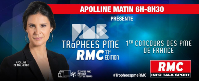 RMC lance la 11e édition des "Trophées PME RMC" RMC lance la 11e édition des "Trophées PME RMC"