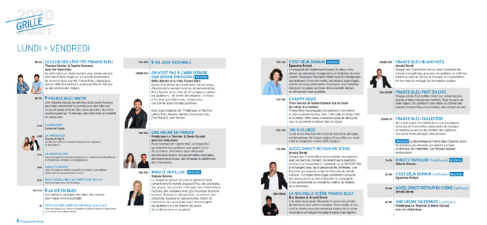 Quoi de neuf sur France Bleu ? Quoi de neuf sur France Bleu ?