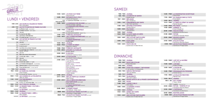 De la pensée et de l’émotion sur France Culture De la pensée et de l’émotion sur France Culture