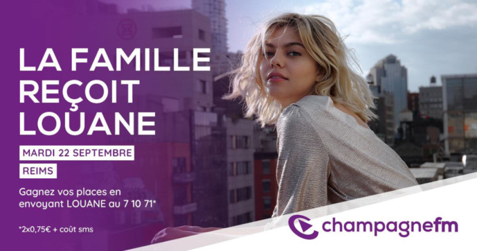 Champagne FM accueille la chanteuse Louane Champagne FM accueille la chanteuse Louane