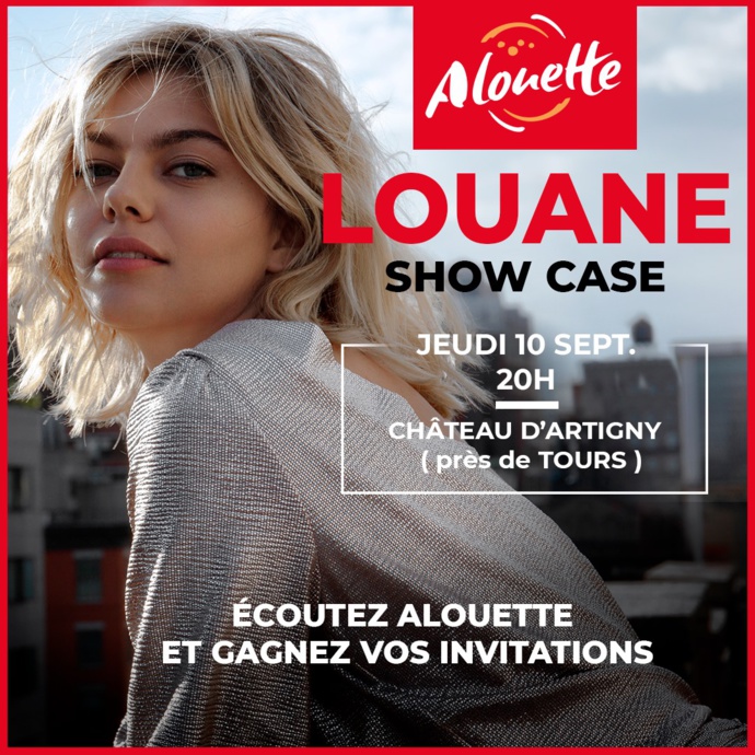 Alouette organise un concert avec Louane
