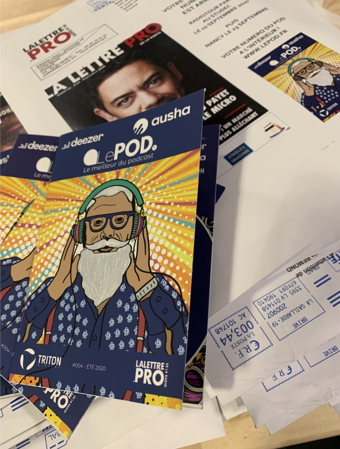 Le POD. #004 envoyé à tous les abonnés de La Lettre Pro de la Radio Le POD. #004 envoyé à tous les abonnés de La Lettre Pro de la Radio