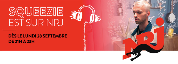 Le youtubeur Squeezie arrive sur NRJ Le youtubeur Squeezie arrive sur NRJ
