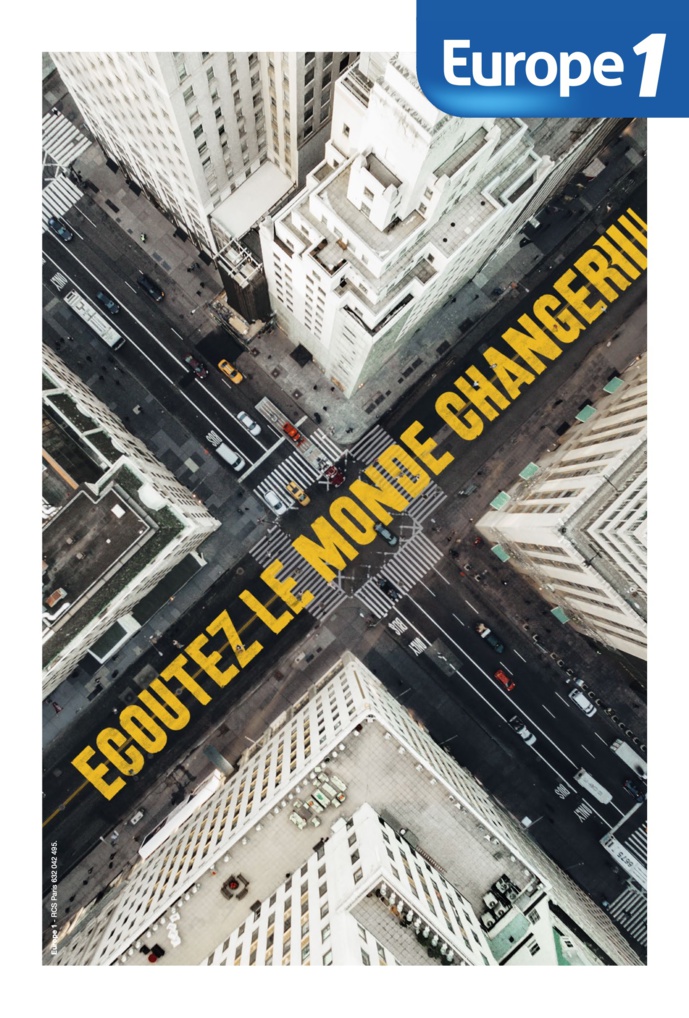 "Écoutez le monde changer" : Europe 1 repart en campagne avec Romance "Écoutez le monde changer" : Europe 1 repart en campagne avec Romance