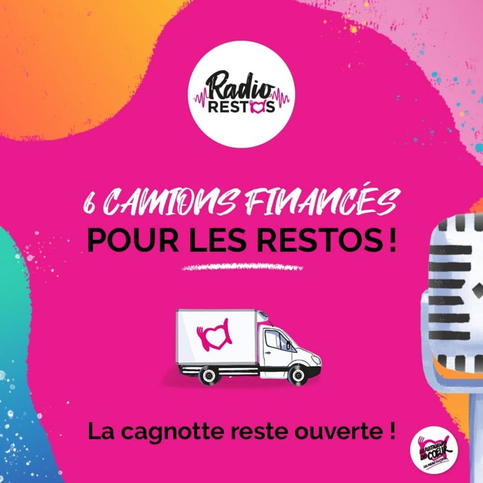 Six camions financés grâce à la radio des Restos du Coeur Six camions financés grâce à la radio des Restos du Coeur