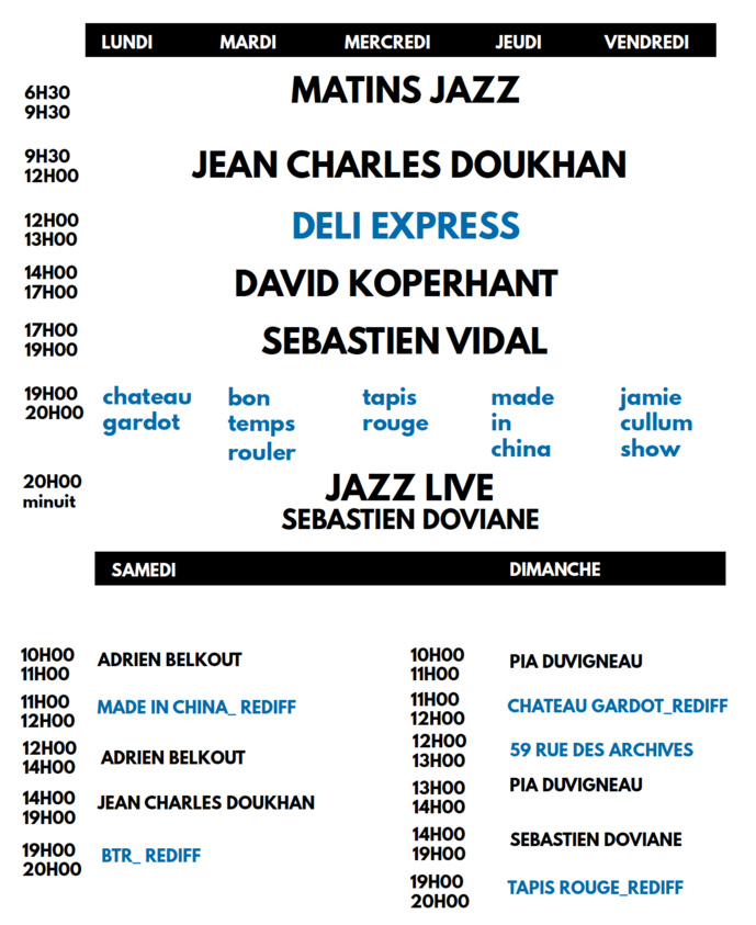 TSF Jazz a débuté sa 21e saison TSF Jazz a débuté sa 21e saison