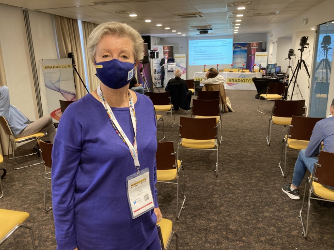 Evelyne Tonelli, présidente de Radio Ethic à Monaco Evelyne Tonelli, présidente de Radio Ethic à Monaco