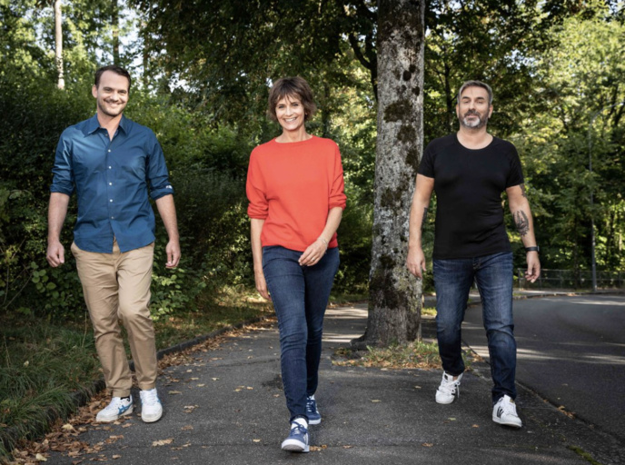 Vincent Veillon, Tania Chytil et Philippe Martin © RTS - Anne-Laure Lechat Vincent Veillon, Tania Chytil et Philippe Martin © RTS - Anne-Laure Lechat