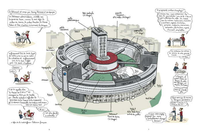 Une bande dessinée sur les coulisses de Radio France Une bande dessinée sur les coulisses de Radio France