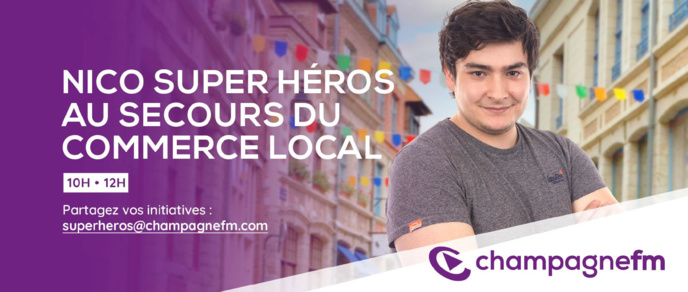 Champagne FM au secours du commerce local Champagne FM au secours du commerce local