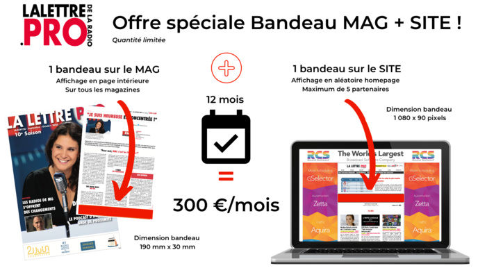 Affichez votre marque sur LaLettre.Pro Affichez votre marque sur LaLettre.Pro