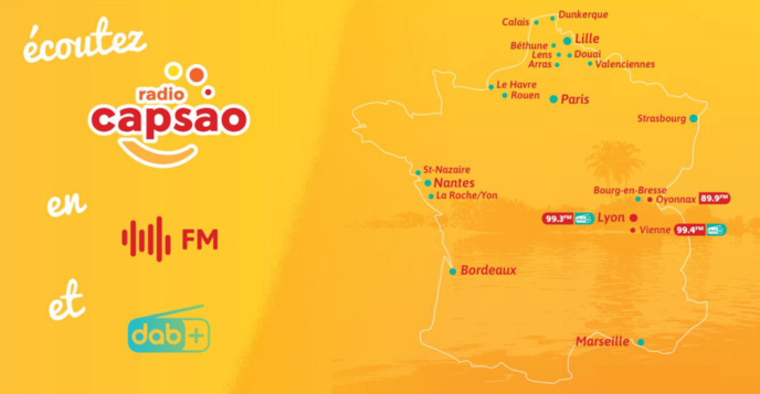 DAB+ : Radio Capsao désormais diffusée à Bordeaux DAB+ : Radio Capsao désormais diffusée à Bordeaux