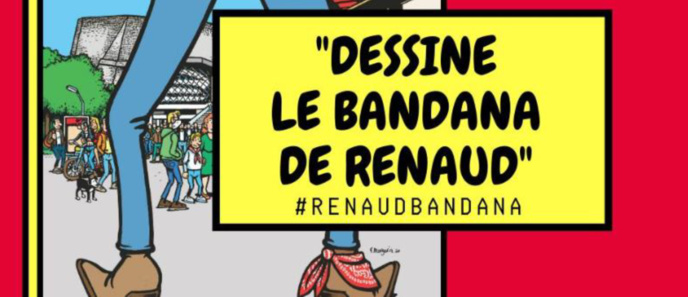 France Inter : un concours pour revisiter le bandana de Renaud France Inter : un concours pour revisiter le bandana de Renaud