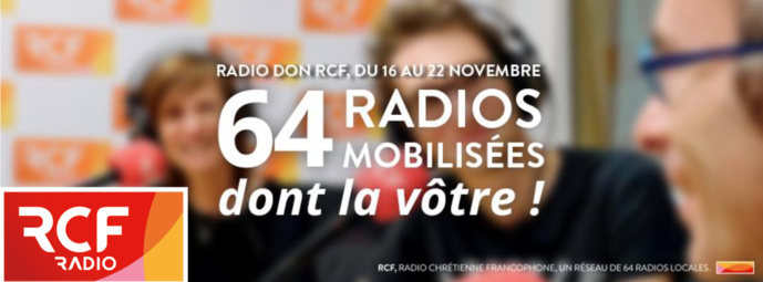 RCF Hauts-de-France organise son Radio Don RCF Hauts-de-France organise son Radio Don