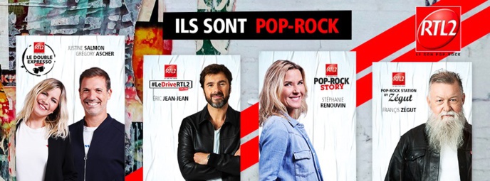 Meilleure rentrée pour RTL2 depuis 2007 Meilleure rentrée pour RTL2 depuis 2007