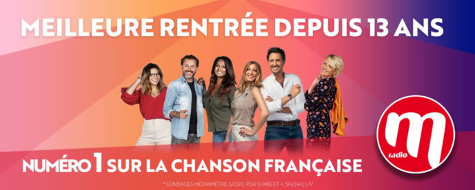 585 000 auditeurs pour M Radio 585 000 auditeurs pour M Radio