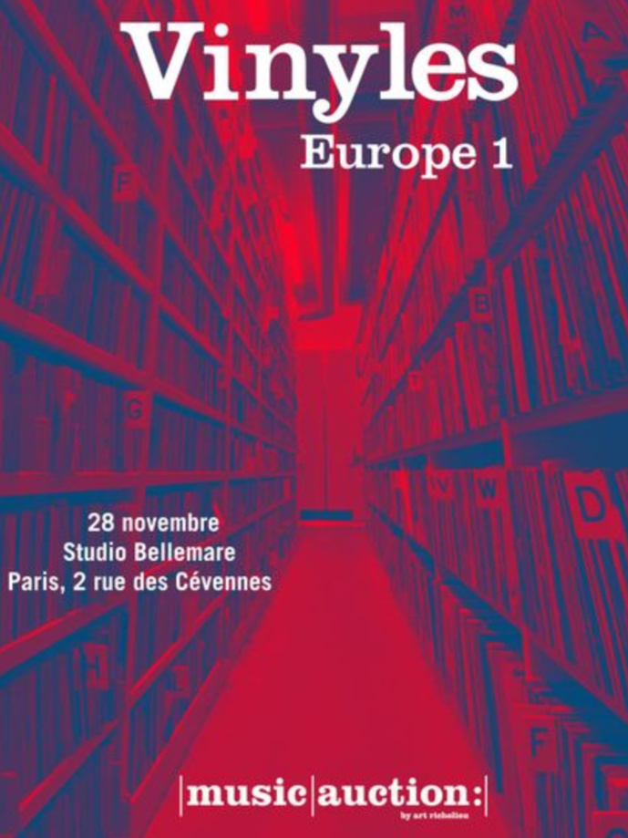Europe 1 organise une vente des vinyles de sa discothèque Europe 1 organise une vente des vinyles de sa discothèque