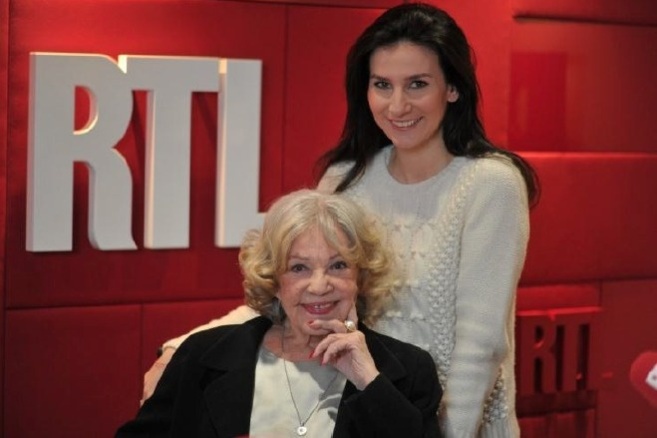 Jeanne Moreau et Marie Drucker ce dimanche à 13h30 sur RTL Crédit photo – Acaba Press/RTL