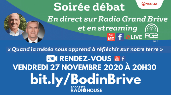 Louis Bodin en direct depuis la Podcast & Radio House