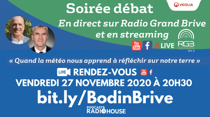 Louis Bodin en direct depuis la Podcast & Radio House Louis Bodin en direct depuis la Podcast & Radio House