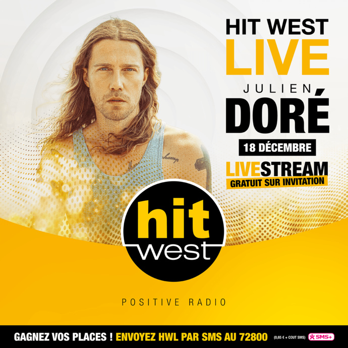Hit West reçoit Julien Doré pour un "Hit West Live" Hit West reçoit Julien Doré pour un "Hit West Live"