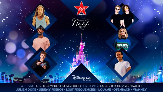 Virgin Radio : un concert inédit à Disneyland Paris Virgin Radio : un concert inédit à Disneyland Paris