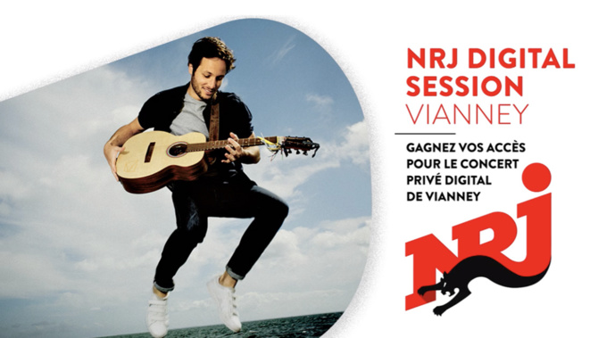 NRJ : un concert privé digital de Vianney NRJ : un concert privé digital de Vianney