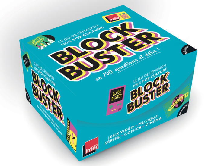 L’émission "Blockbuster" dans une boîte de jeu L’émission "Blockbuster" dans une boîte de jeu