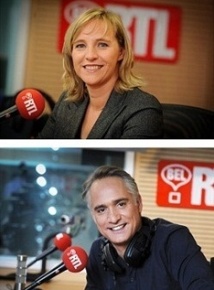 Barbara Mertens et Thomas van Hamme animent le Morning Bel RTL Matin