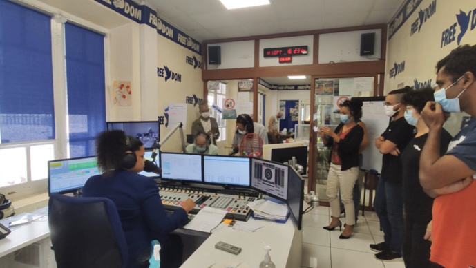 Le nouveau studio de Radio Free Dom installé en 2020 Le nouveau studio de Radio Free Dom installé en 2020