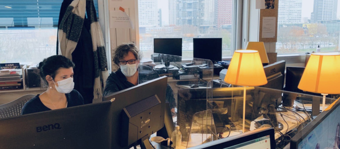 L'Agence franceinfo emploie 17 journalistes © Christophe Abramowitz - Radio France L'Agence franceinfo emploie 17 journalistes © Christophe Abramowitz - Radio France