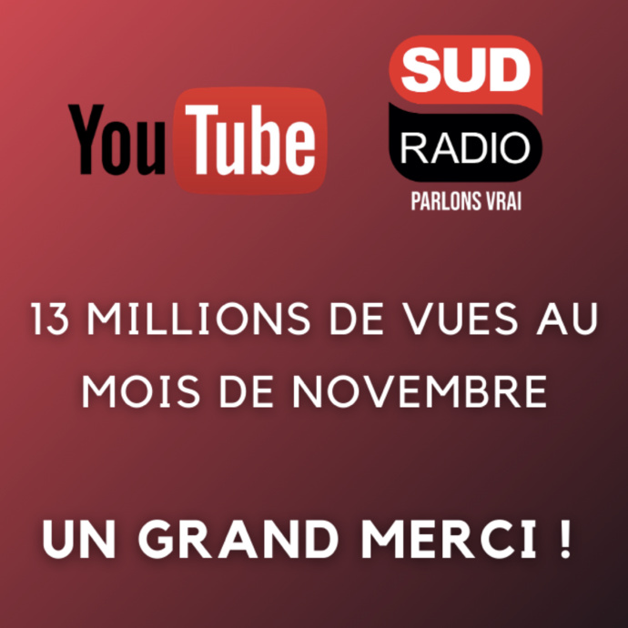 Record d'audience pour Sud Radio sur le digital Record d'audience pour Sud Radio sur le digital