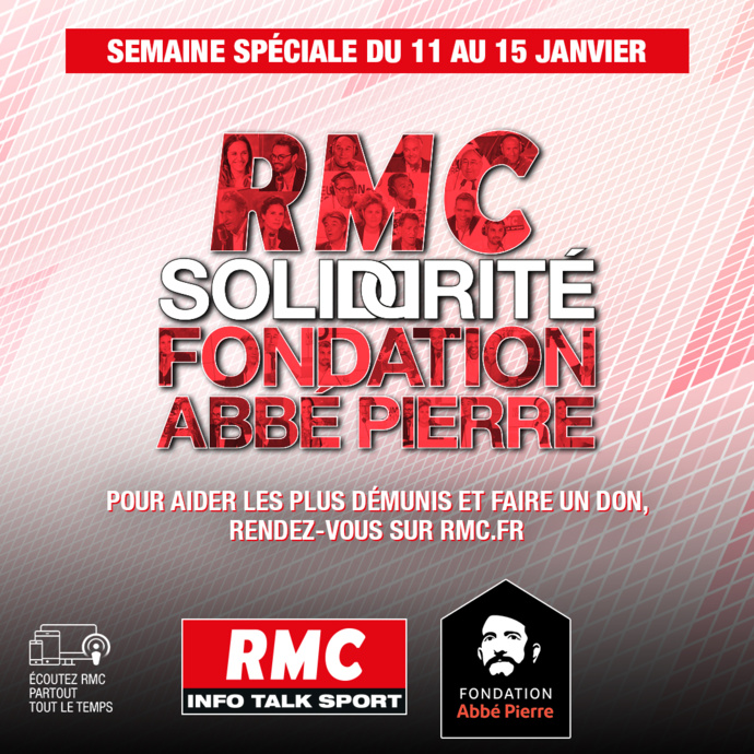 RMC s'engage avec la Fondation Abbé Pierre RMC s'engage avec la Fondation Abbé Pierre