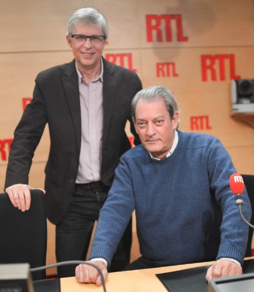 Bernard Lehutet Paul Auster sur RTL Crédit photo : Abacapress /RTL