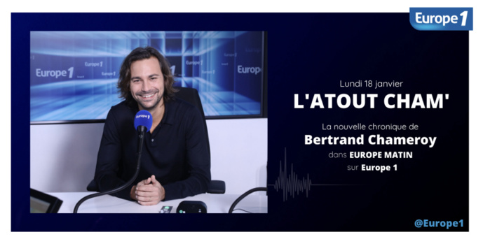 Bertrand Chameroy rejoint la matinale d'Europe 1 Bertrand Chameroy rejoint la matinale d'Europe 1