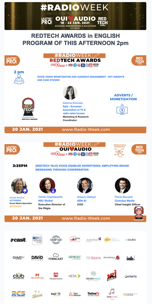 #RadioWeek : suivez l'événement en direct 