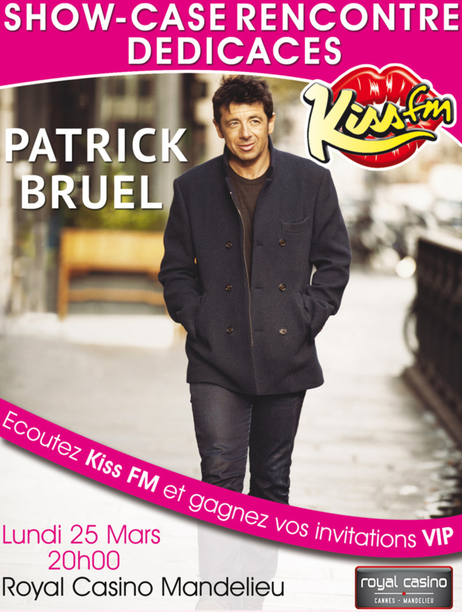 Patrick Bruel s'invite sur Kiss FM