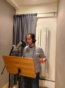 Jérôme Benilouz, en plein travail Jérôme Benilouz, en plein travail