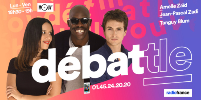 Mouv' donne la parole dans son émission "Débattle" Mouv' donne la parole dans son émission "Débattle"