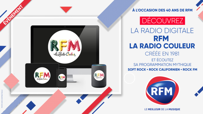 Pour ses 40 ans, RFM fait revivre "La radio couleur" Pour ses 40 ans, RFM fait revivre "La radio couleur"