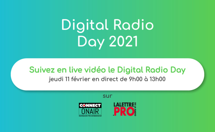 Le Digital Radio Day à suivre en direct sur ConnectOnAir Le Digital Radio Day à suivre en direct sur ConnectOnAir